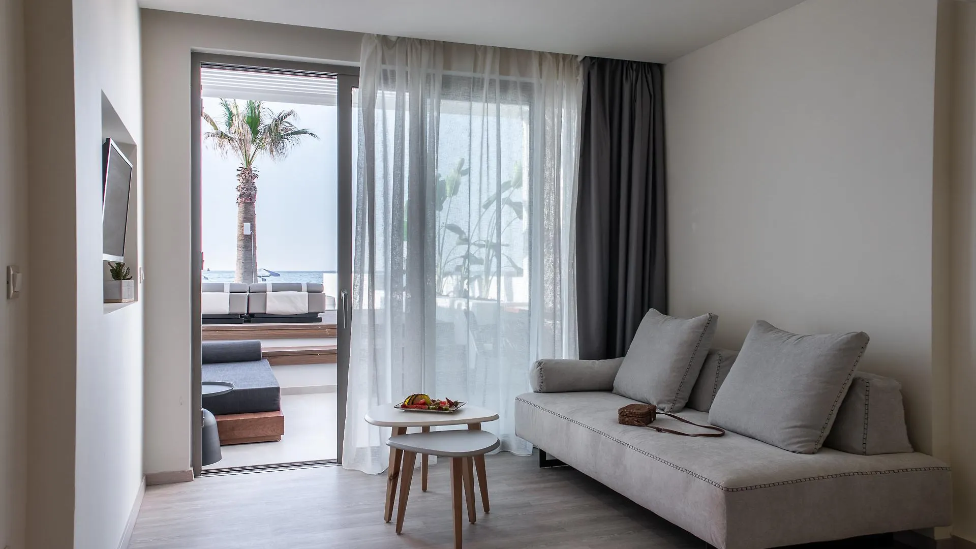 Lägenhetshotell Iperion Beach Hotel Rethymno